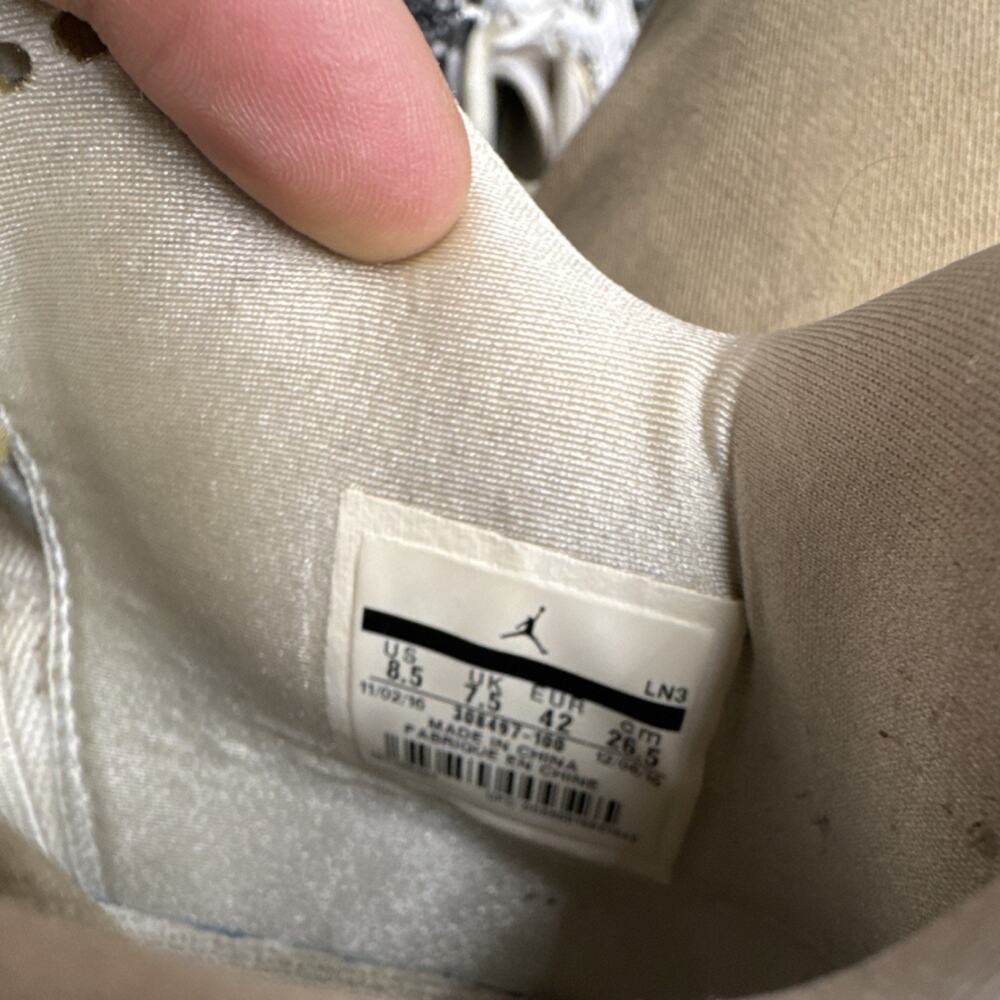 Jordan Air Jordan 4 Retro Pure Money 2017 Men's Sneakers White 308497-100 - Picture 6 of 6